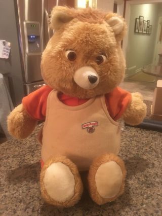 Teddy Ruxpin - Vintage 1985 With Tape.