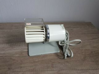 Rare Vintage Braun Hl 1c Personal Desk Fan Retro Mid Century Made In Germany