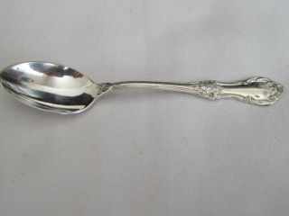 International Sterling Silver Demitasse Spoon " Wild Rose " Pattern