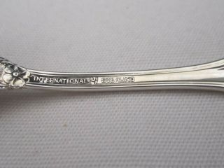 International Sterling Silver Demitasse Spoon 
