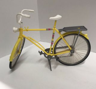 Vintage Mattel Barbie Yellow 10 Speed Bike