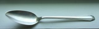 Reed & Barton Table (serving Spoon) Stylist Pattern (silverplate 1931) 8 1/4 "