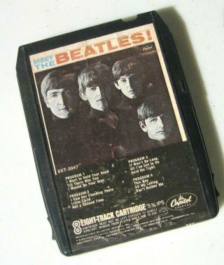 Beatles Meet The Beatles Capitol Us 8 - Track 8xt 2047 Rare Capitol Records