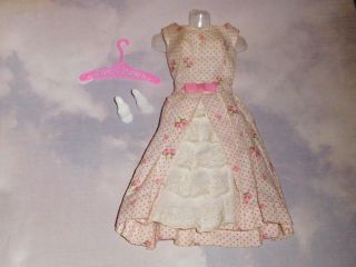 Vintage Barbie Garden Party Dress Outfit