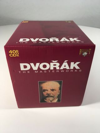 Rare Dvorák The Masterworks (40 Cd Box Set) Brilliant Classics Classical Music