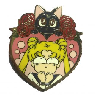 Sailor Moon Fantasy Enamel Pin Usagi Tsukino Serena Lulu Bloo Anime Rare