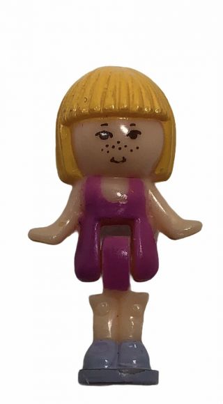 Vintage Polly Pocket Midge Doll Figure From Pullout Playhouse Bluebird Toys 1991