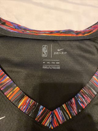 Nike D’Angelo Russell Brooklyn Nets Swingman City Edition Jersey 56 XXL Rare 3