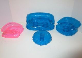 Vintage 1990s Barbie Blow Up Inflatable Furniture Tony Usa