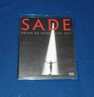 Sade - Bring Me Home - Live 2011 - Blu - Ray - Like Rare & Oop