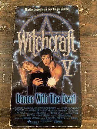 Witchcraft V: Dance With The Devil (1993) Rare Horror Vhs