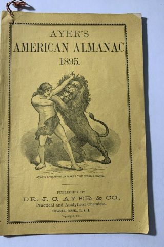 Antique Almanac Blowout: Ayer 