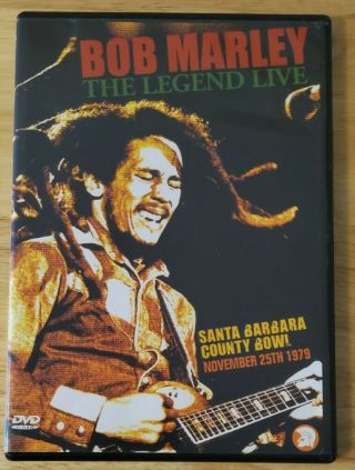 Bob Marley - The Legend Live (dvd) Rare Oop Live,  Documentary
