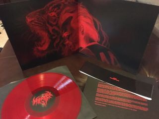 Jóhann Jóhannsson Mandy Soundtrack Limited Transparent Red Vinyl,  Extremely Rare