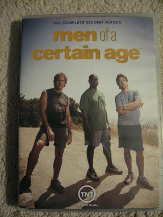 Warner Home Men Of A Certain Age - Complete 2nd Season (dvd 3 Disc) Rare & Oop