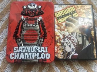 Samurai Champloo Vol.  6 Dvd,  2005 Collectors Edition Tin Rare Oop
