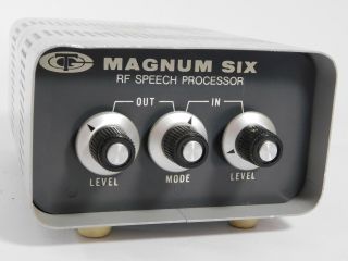 Magnum Six Ham Radio RF Speech Processor w/ Collins Mechanical Filter (rare) 2