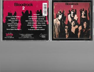 Bloodrock 2 - Like Rare Cd - D.  O.  A.  - One Way Records