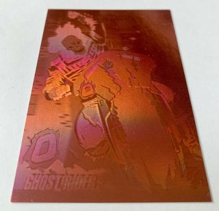 1992 Marvel Universe 3 - Hologram Card - Ghost Rider (h - 5) - Nm/mint - Rare