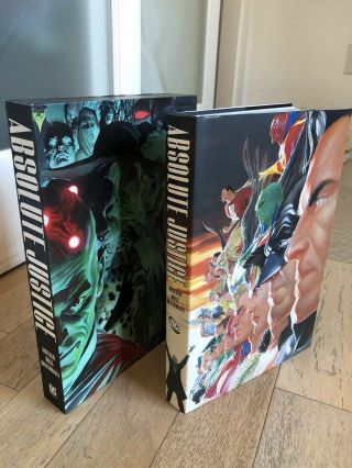 Absolute Justice By Jim Krueger & Alex Ross | Rare And Out Of Print | Dc Comics