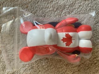 Disney Flags Series Vinylmation (canada) Rare Htf Mickey Mouse Store