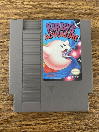 Rare Nes Nintendo Video Game Kirby’s Adventure Ships