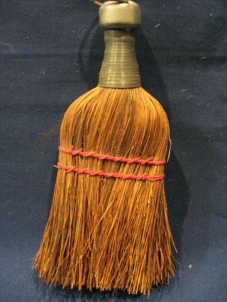 Vintage Primitive Farmhouse Country Hand Whisk Broom Brush 8 " Gd
