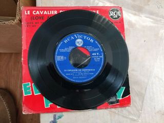 Vintage Elvis Presley Rare French ep Love Me Tender in VG 3