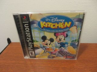 My Disney Kitchen (sony Playstation 1,  2002) Complete Rare Ps1