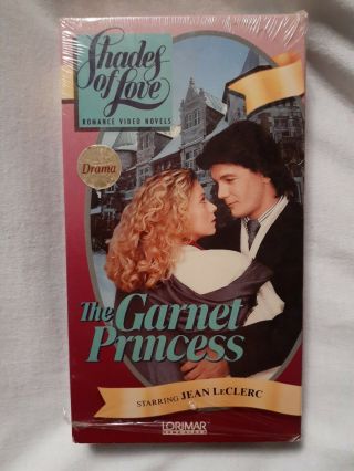 Shades Of Love: The Garnet Princess Tv Movie Romance Drama Vhs 1987 Rare Oop Htf