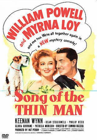 Song Of The Thin Man Dvd Rare Mystery Comedy Musical William Powell Jazz