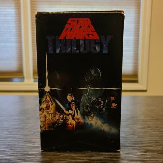 Vintage Rare Star Wars Trilogy 3 - Tape Set (vhs,  1977) Collector’s Item.