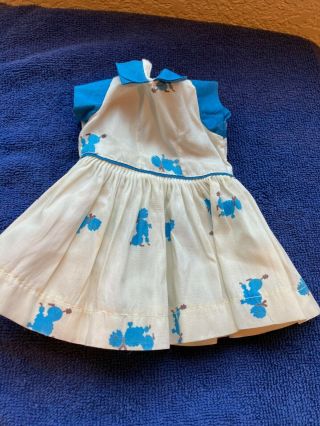 Vintage Terri Lee Poodle Dress