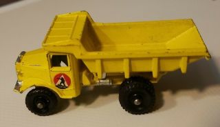 Rare Vintage 50s Matchbox Moko Lesney No 6 Quarry Dump Truck Diecast