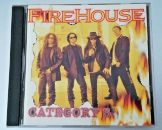 Firehouse Category 5 Cd Rare Korean Import 1998 From Us Heavy Glam Hair Metal