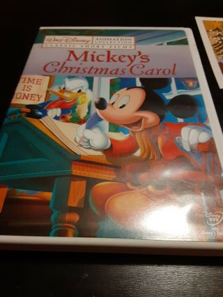 DVD DISNEY RARE CHRISTMAS CAROL MICKEY ' S Walt VOL 7 Kid ' s Short Classic Mouse 2