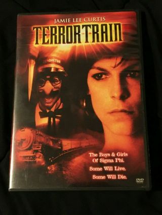 Terror Train Dvd Horror Rare Oop Jamie Lee Curtis 2004