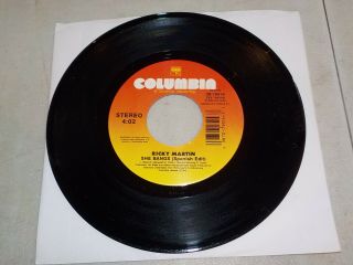 Ricky Martin " She Bangs " Rare Vinyl 45 Record Re7000