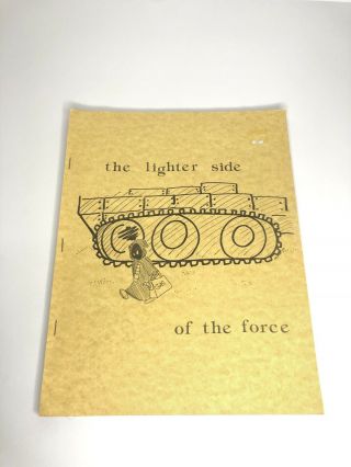 Star Wars Fanzine The Lighter Side Of The Force 1980 Vintage Rare See Item