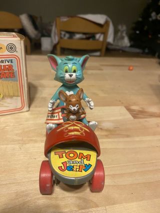 Rare,  Marx Tom And Jerry Friction Toy,  Model 5344,  Made In 1977 2