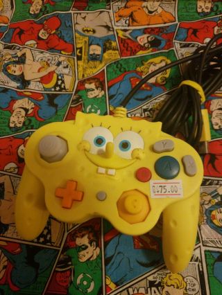 Spongebob Squarepants Nintendo Gamecube Controller Complete And Rare