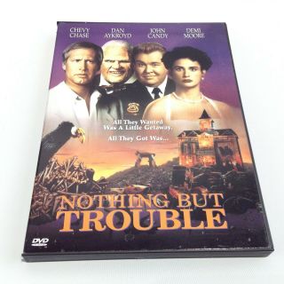 Nothing But Trouble (dvd,  1998) John Candy - Dan Aykroyd - Rare Oop 1991 - S&h