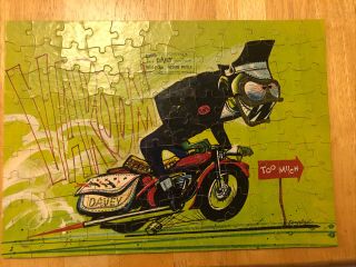Complete Weird - Ohs Picture Puzzle " Davey " 1963 Fairchild 1652.  Rare
