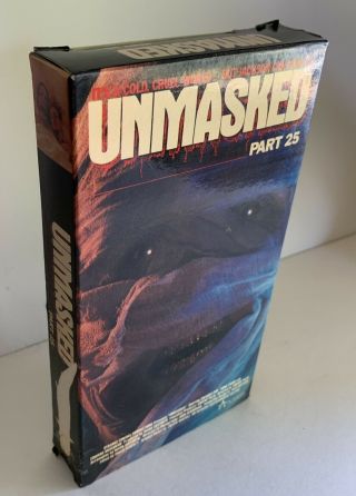 Unmasked Part 25 Cult Horror Vhs Academy Video Rare Gore Comedy Vinegar Syndrome