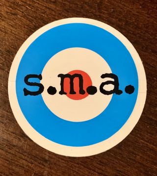 S•m•a - Vintage Skateboard Sticker 90’s Rare Santa Monica Airlines Sma