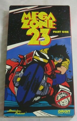 Mega Zone 23,  Part One Orion Home Video (1995 Vhs) Very Rare