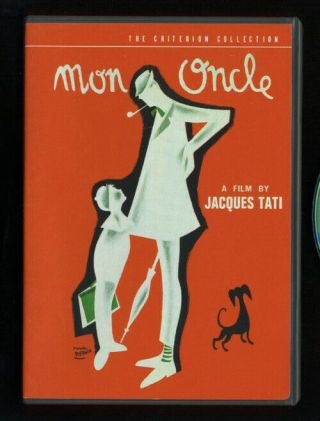 Mon Oncle Dvd Jacques Tati Criterion 2004 Rare Foreign Classic Film
