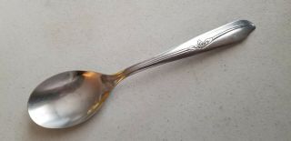 Antique Vintage Collectible Serving Spoon 8.  25 ",  Stainless Steel,  Imperial - Usa