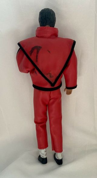 Michael Jackson Doll “Thriller” Outfit Poseable 1984 Vintage With Mic 3