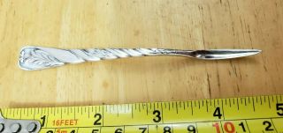 L@@k Reed Barton Antique 1888 Le Louvre Pattern Silverplated Nut Pick